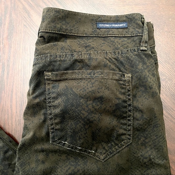 Citizens of Humanity Mandy highwaist olive jeans - Picture 8 of 8